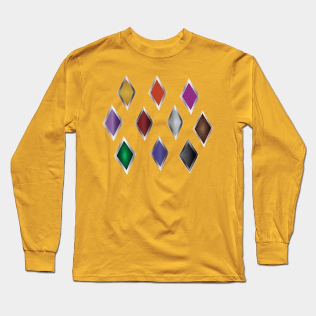 The Many Sides Of A Gem Long Sleeve T-Shirt by Myhamsters1